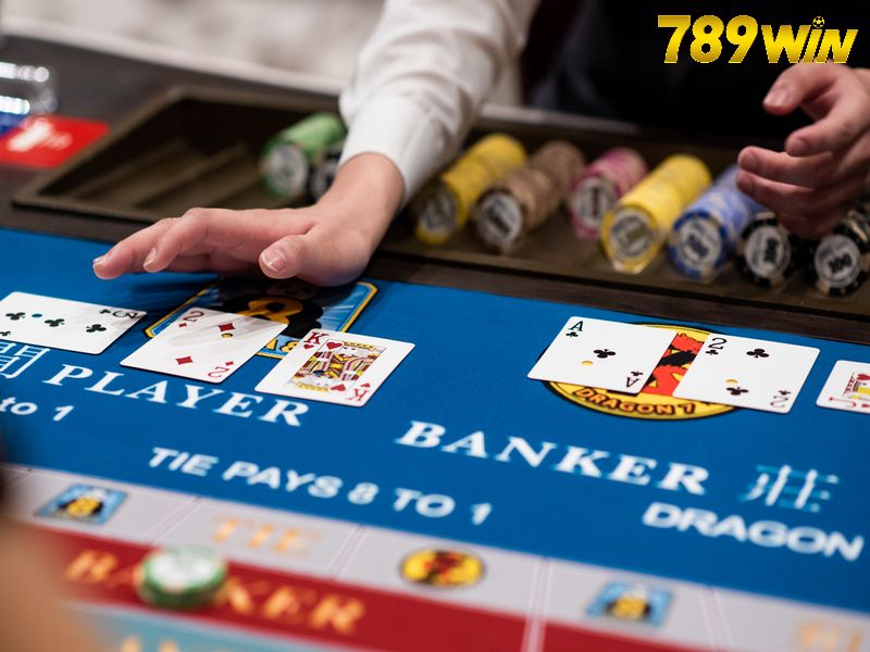 Đánh baccarat theo lối gấp thếp tại 789WIN