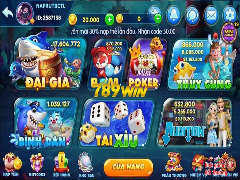 Một vài ưu điểm vượt trội của game bắn cá tài lộc tại 789WIN