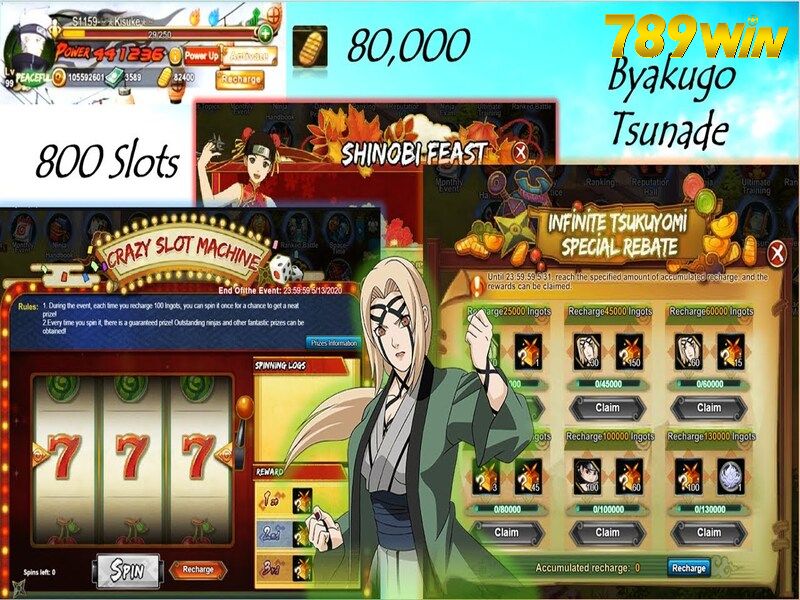 Các biểu tượng trong Naruto 789WIN