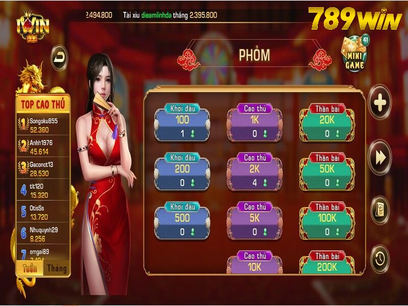 Phỏm 789win là trò chơi gì?