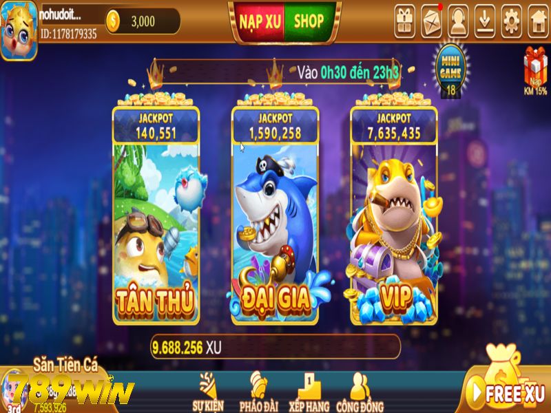 Giới thiệu thư viện trò chơi Xu Vàng 777 tại 789WIN