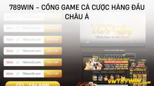 789WIN - Cổng game cá cược hàng đầu châu Á