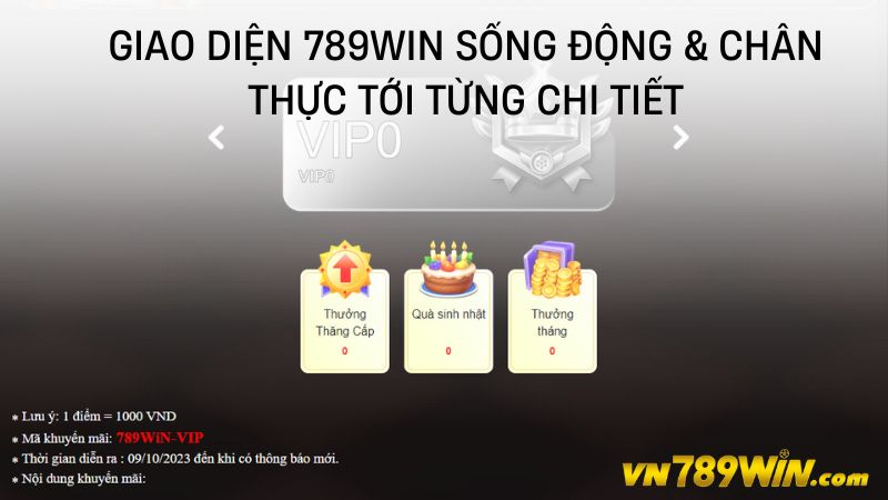 Giao diện 789WIN sống động & chân thực tới từng chi tiết